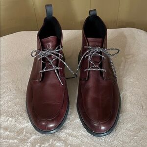 Cole Haan 3.Zero Grand  Men's Burgundy Leather Shoes size 11 1/2 Medium Like New